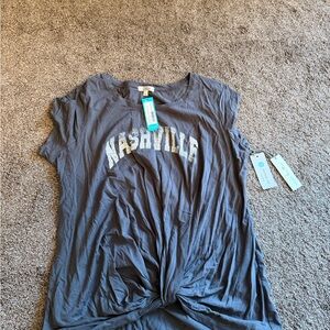 Nine Britton Charcoal Graphic Tee